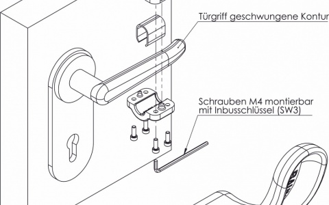 Hygiene Türöffner oval