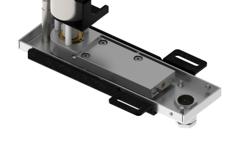 Temperierter Dosierkopf mit Sensor
