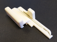 Pinzette mit Drahtfuehrung Drahturchmesser 0,1mm